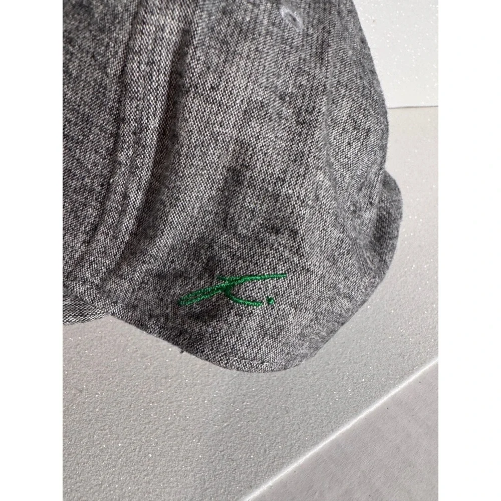 Brasil CBF Soccer National Team Snapback Hat Gray Heather Adjustable Cap NWT